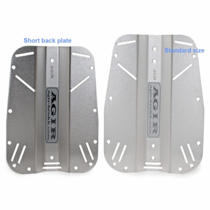 Backplate stainles steel short and regular