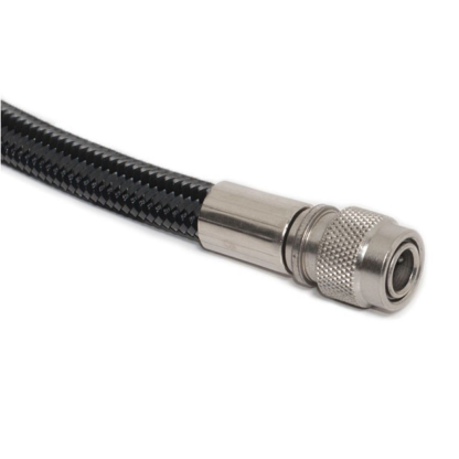 Wow-flex BC hose black (INT to 3/8 in UNF male thread)